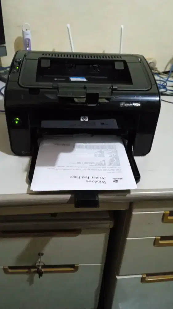 Dijual printer HP laserjet P1102w bisa wifi