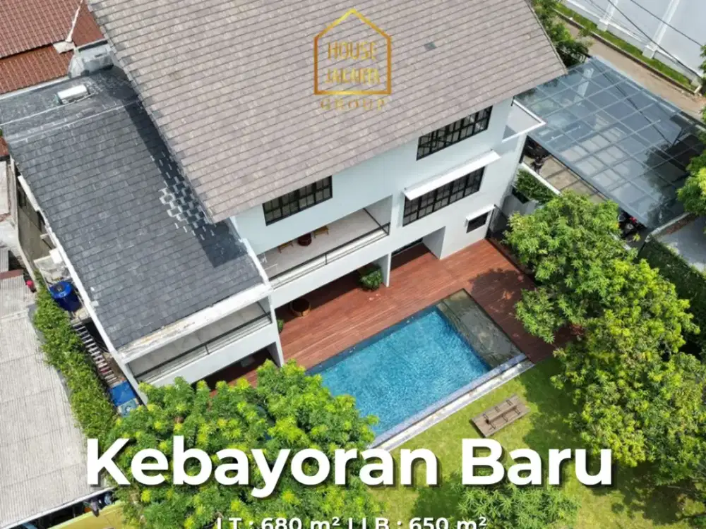 Rumah Modern Minimalis Area Pakubuwono Kebayoran Baru Jakarta Selatan