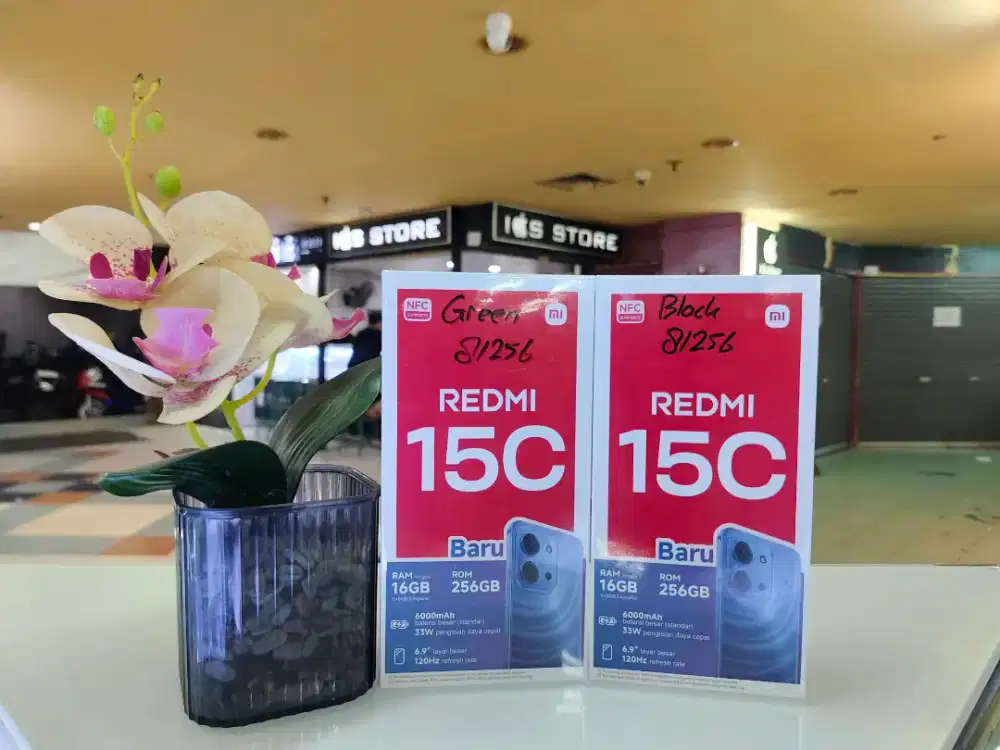 PROMO REDMI 15C 8/256 NEW GARANSI RESMI