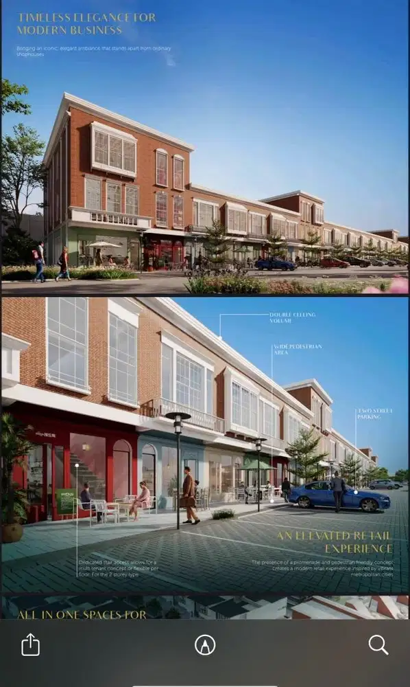 Ruko Baru 2.5 Lantai di OCBD Bogor