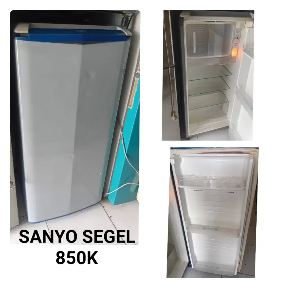 Kulkas SANYO bekas bergaransi