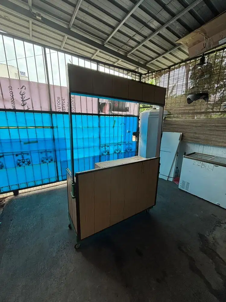 booth atau grobak usaha