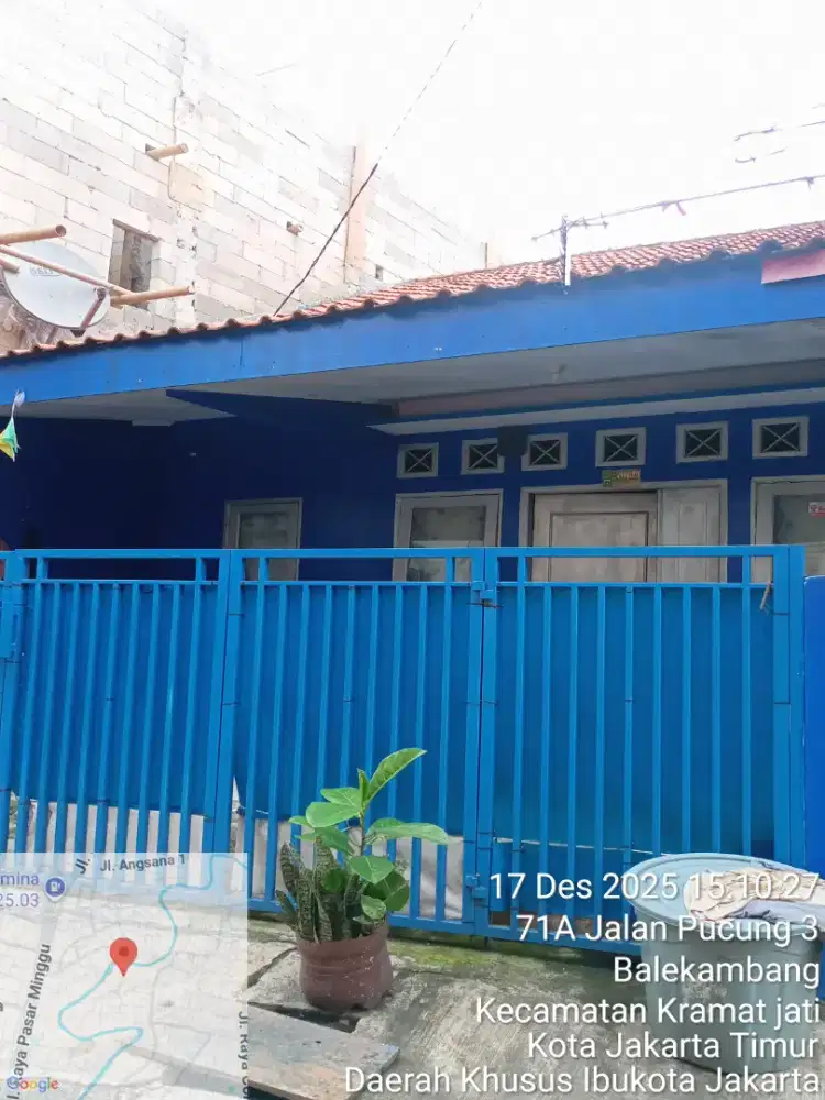 Rumah Dikontrakkan Pertahun Condet Jakarta Timur