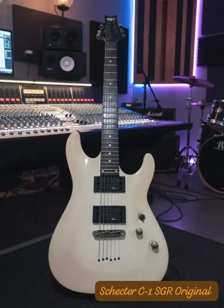 Gitar Elektrik Schecter C-1 SGR Original siap konser