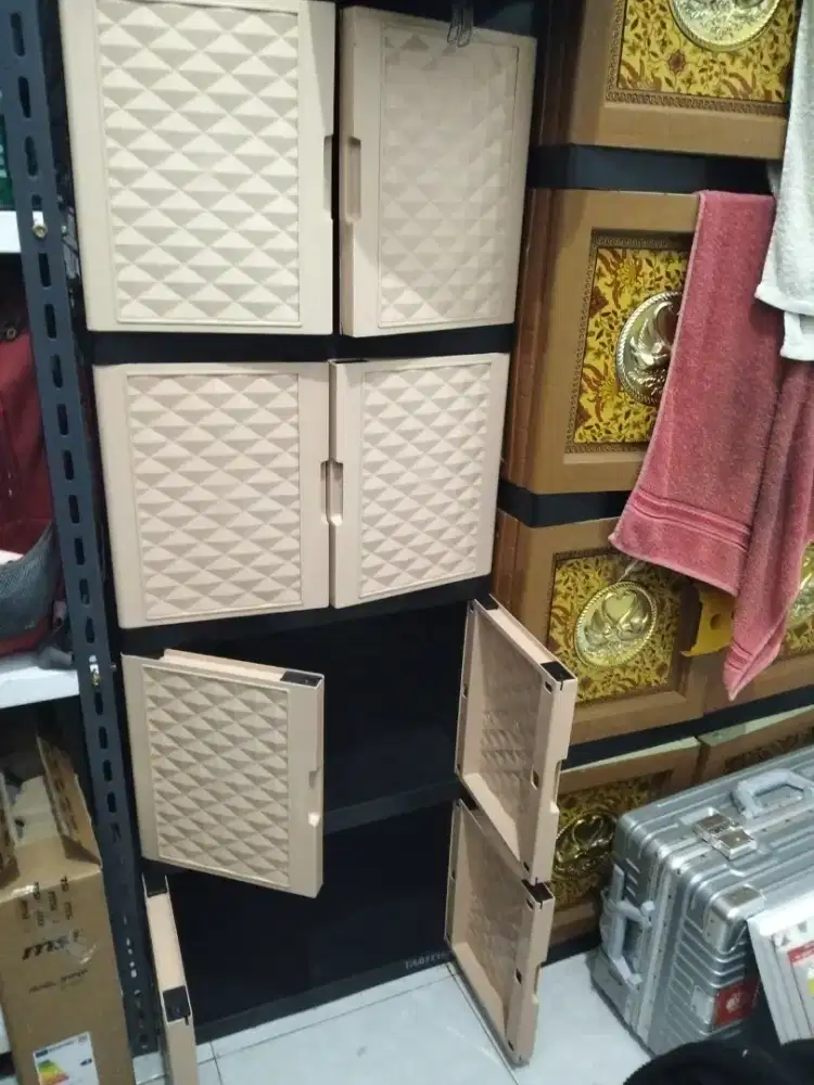 Lemari plastik tabitha lemari susun lemari baju lemari pakaian