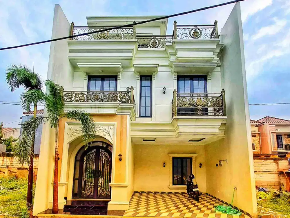 Dijual Rumah Baru American Classic Dekat Toll Brigif Jagakarsa