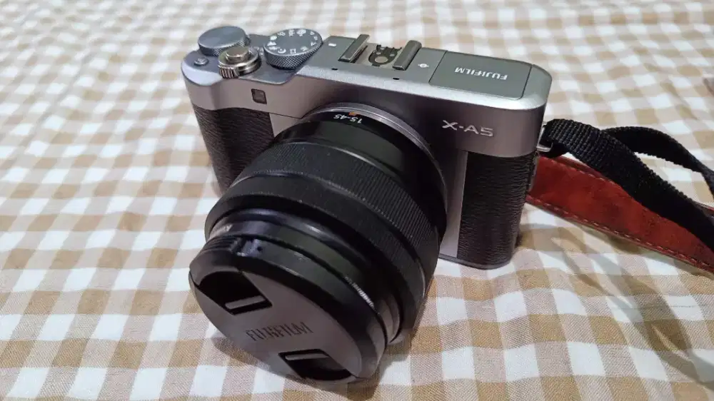 Fujifilm XA 5 + lensa fix meike