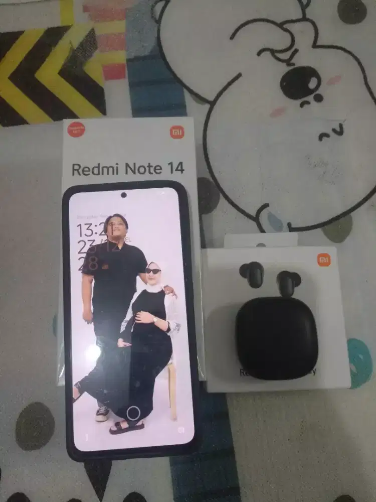 redmi note 14 8/256 GB BLACK bonus TWS redmi buds 6 play