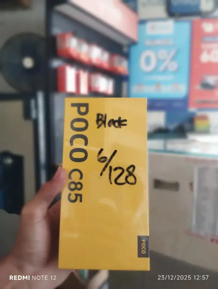 XIAOMI POCO C85 BARU 6/128 BERGARANSI RESMI