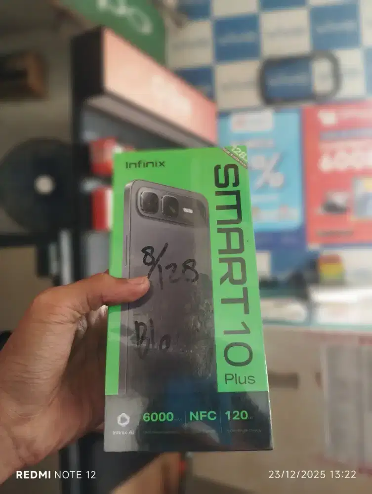 INFINIX SMART 10 PLUS BARU 8/128 BERGARANSI RESMI