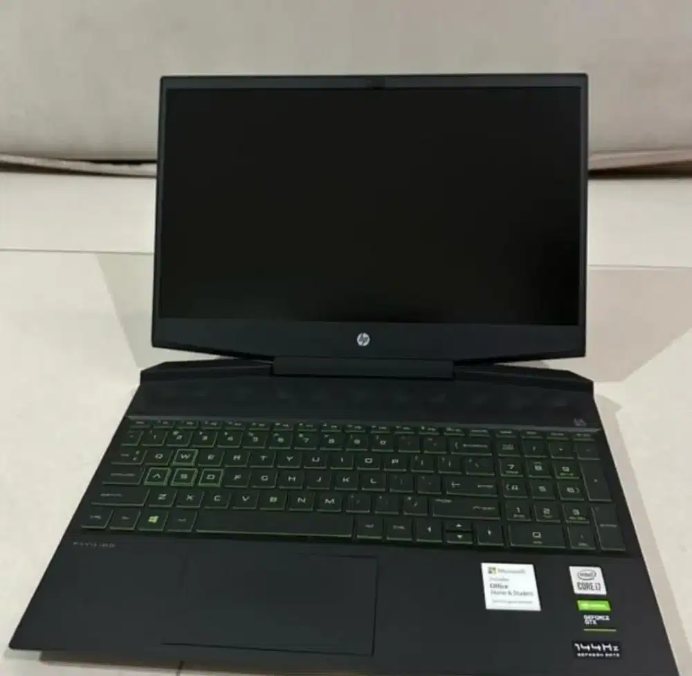 Laptop gaming HP Pavilion 15, layar 15 inch, Intel i7 gen 10