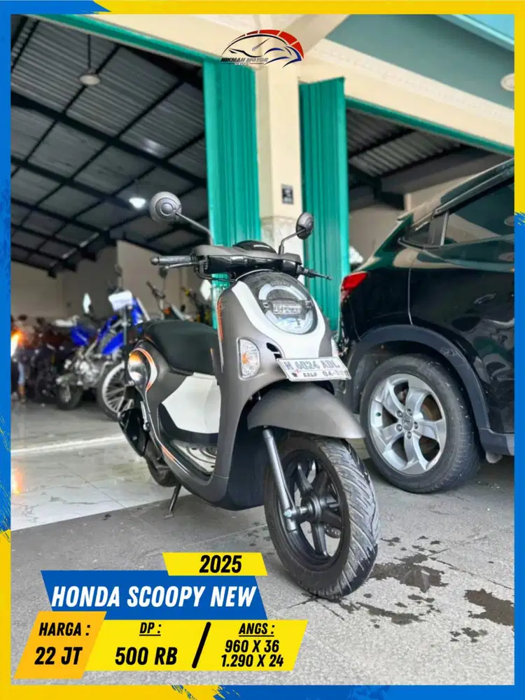 HONDA SCOOPY NEW 2025 BARANG ISTIMEWA HIKMAH MOTOR KEPUH MALANG