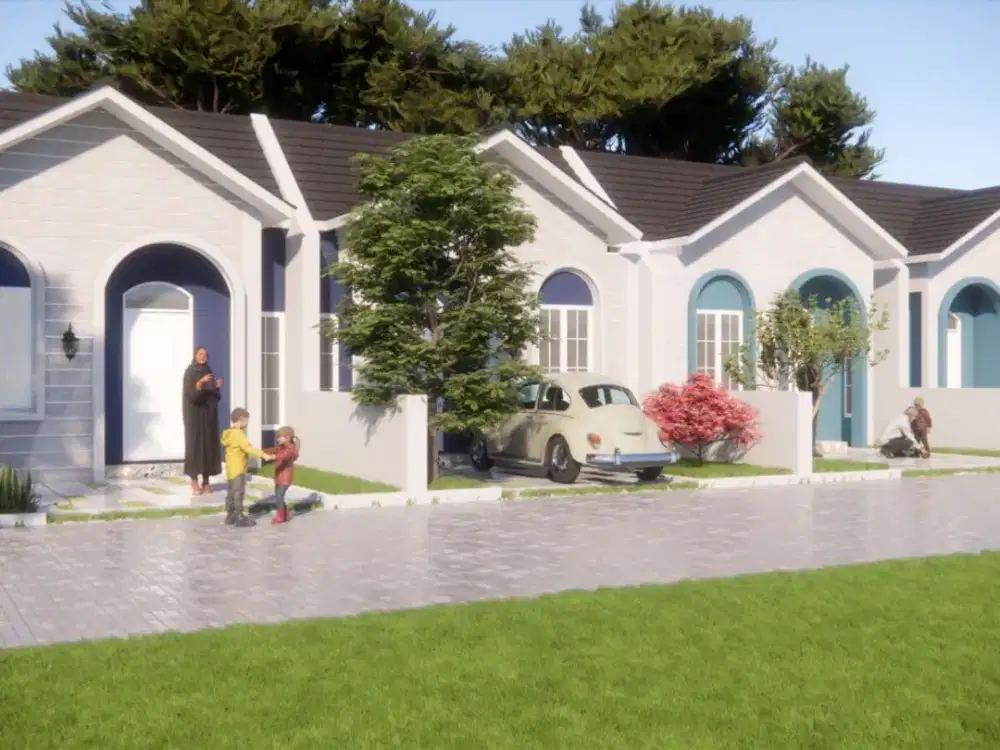 Rumah 1 lantai gaya vintage hanya 300 jt an dekat dengan RS Unisba dan exit Tol Getaci