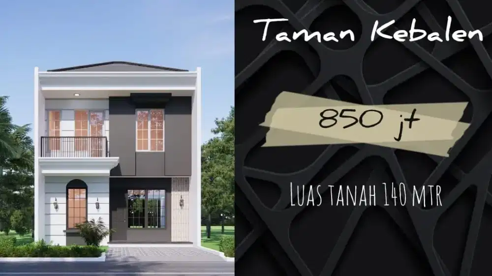 RUMAH NEW 2 LANTAI di TAMAN KEBALEN, BEKASI