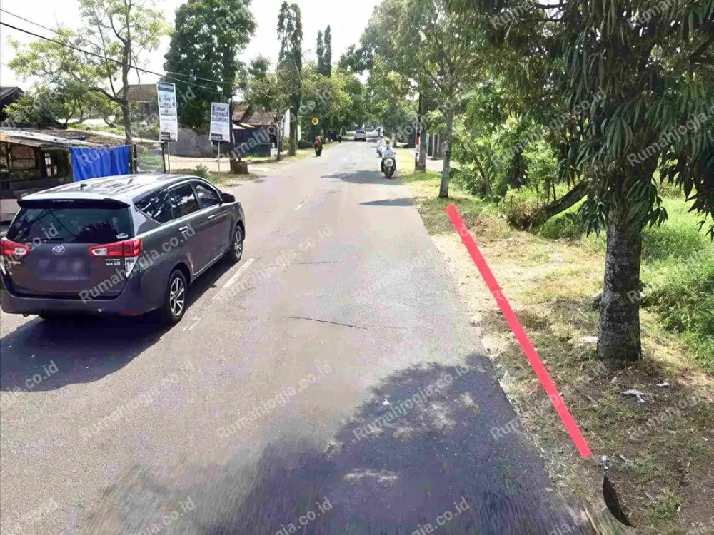 tanah murah jalan raya palagan KM 12 cocok gudang cafe