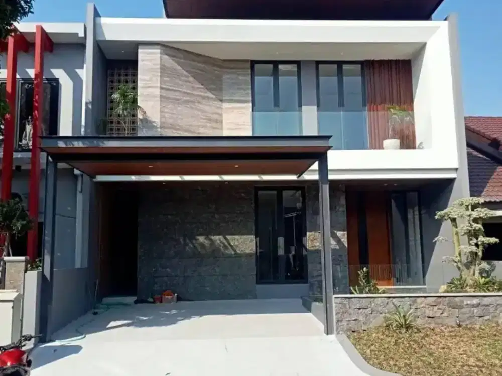 Rumah 2 Lantai Baru Semi Furnish HGB di Citraland Woodland