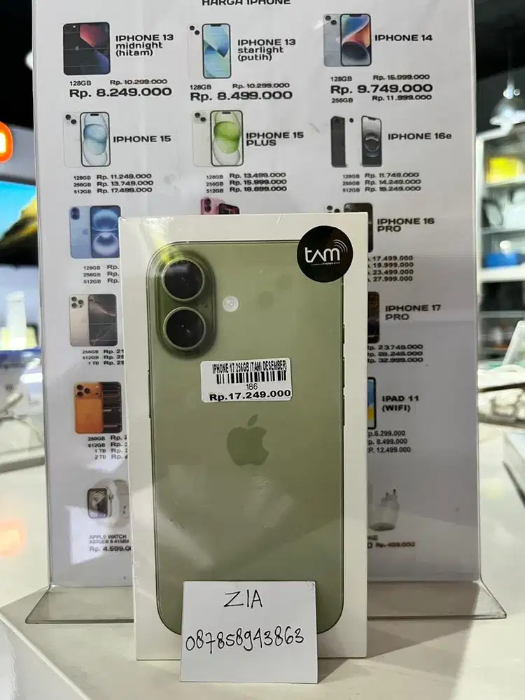 Iphone 17 256gb ATLANTIS DAHSYAT