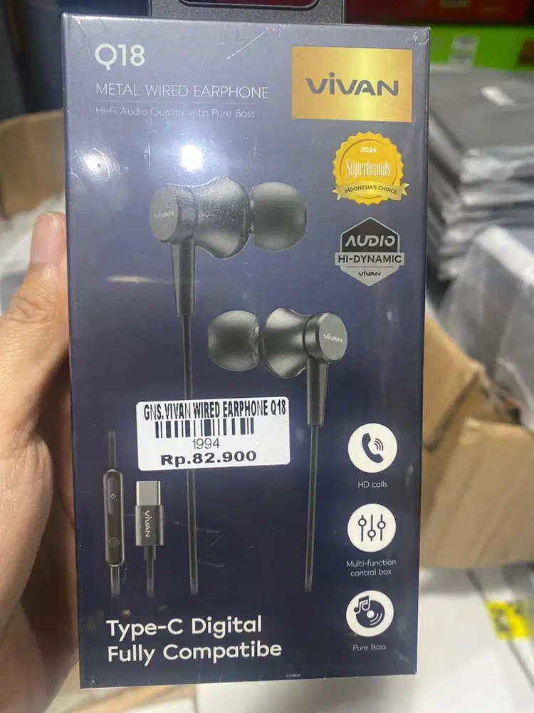 VIVAN WIRED EARPHONE Q18
