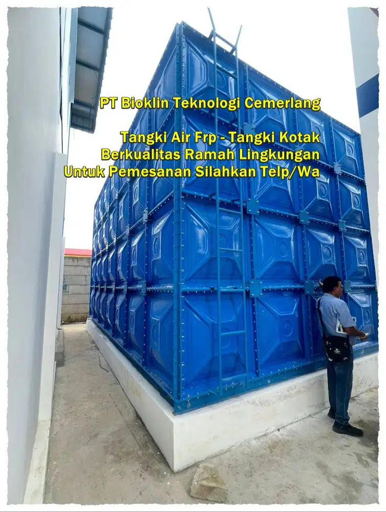 TANGKI PANEL- TANGKI PANEL FRP - TANGKI PANEL KOTAK - TANGKI PANEL FIB