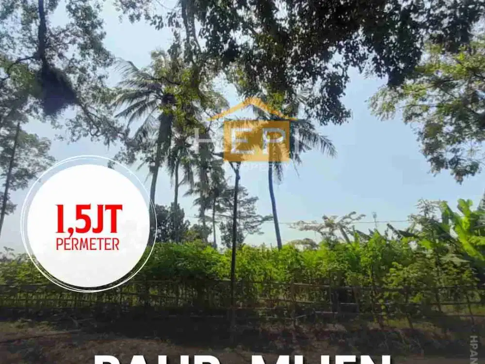 Tanah di jual palir mijen