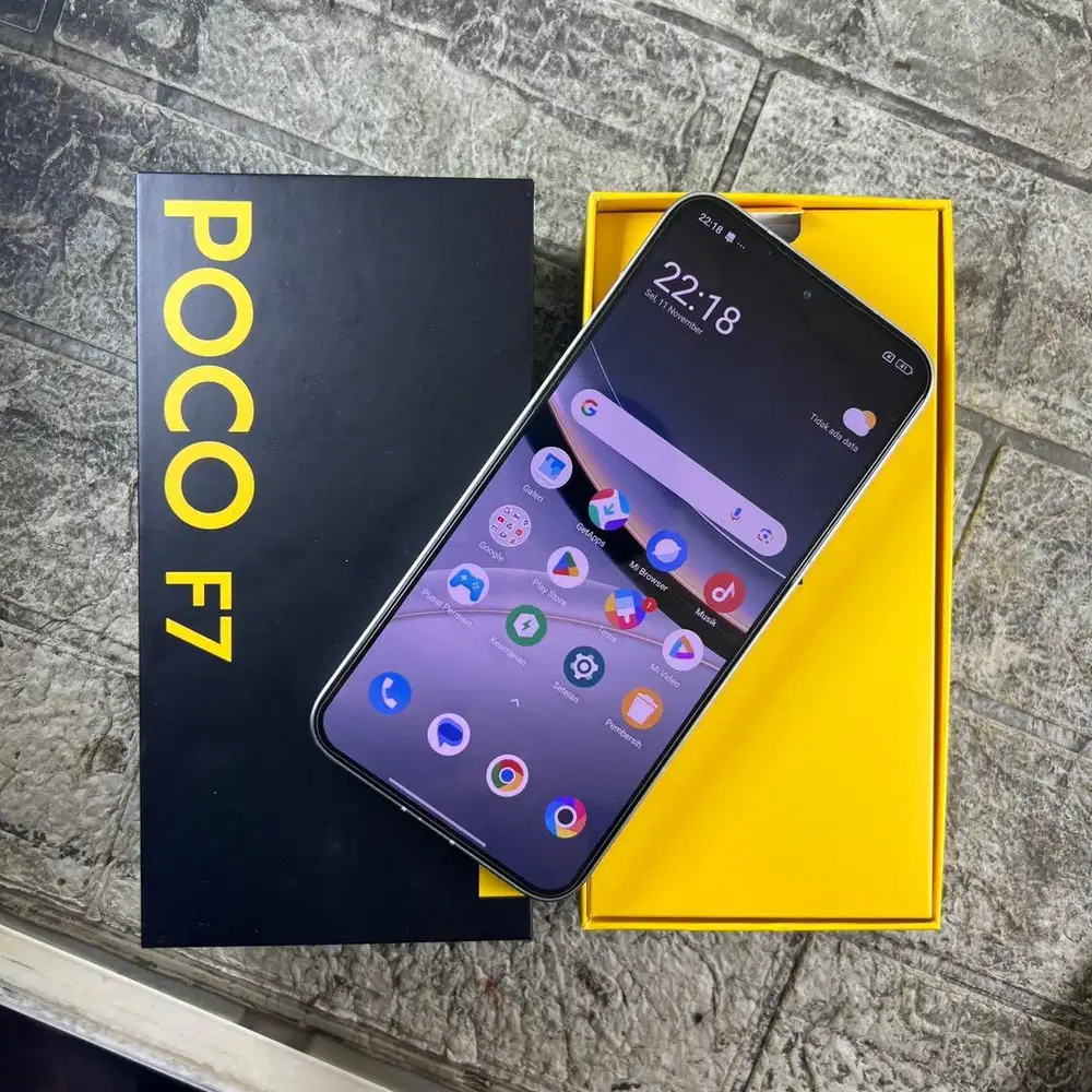 Xiaomi poco F7 5G Ram 12/512 GB pemakaian singkat