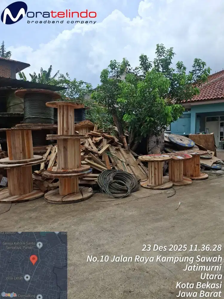 KAYU BEKAS (BESIK TIDAK TERMASUK)