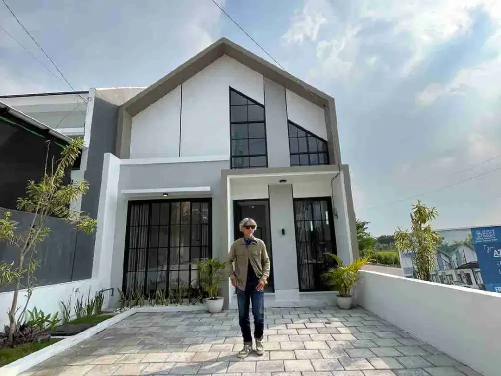 rumah 1 lantai sisp huni di barat surabaya type azarine taman wisata regency