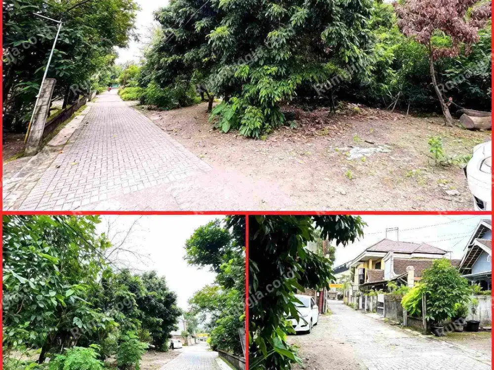 tanah murah lingkungan strategis Maguwoharjo dekat jalan raya