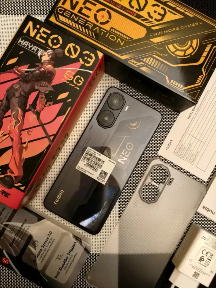 NUBIA NEO 3 5G (8+12/256GB) FULLSET spek gaming