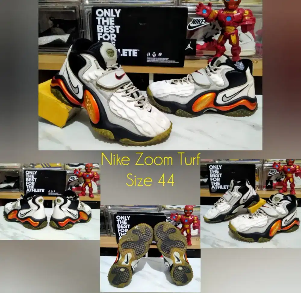 Sepatu Basket Vintage Nike Air zoom Turf