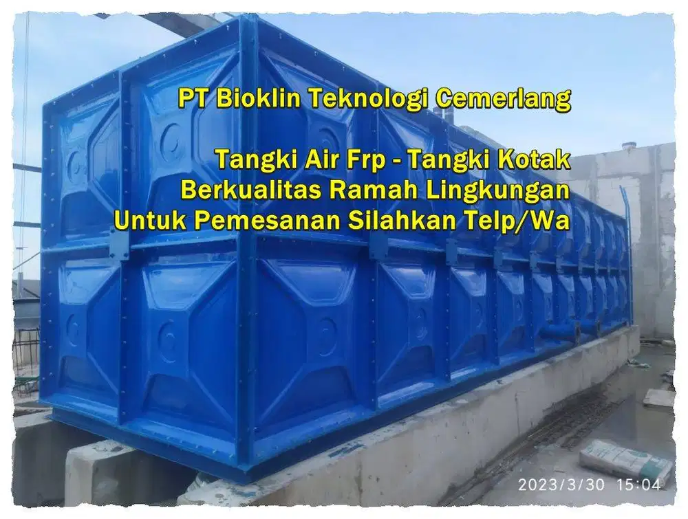 PANEL TANK – TANGKI AIR – TANGKI PANEL – ROOFTANK – TANGKI FIBERGLASS