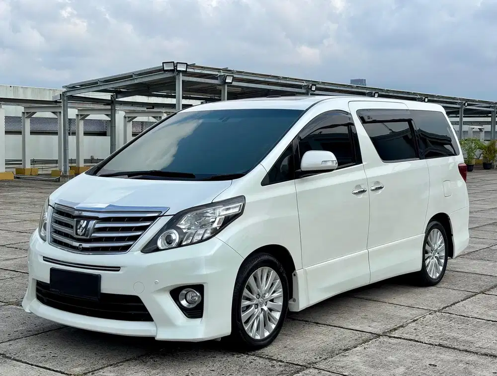 [LOW KM] ALPHARD SC PREMIUM SOUND 2013 PUTIH ISTIMEWA TT 2012 G ATPM