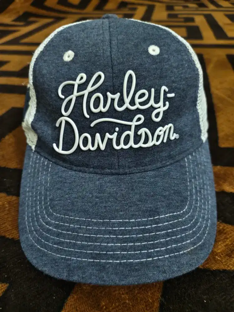 Topi jaring Harley Davidson official