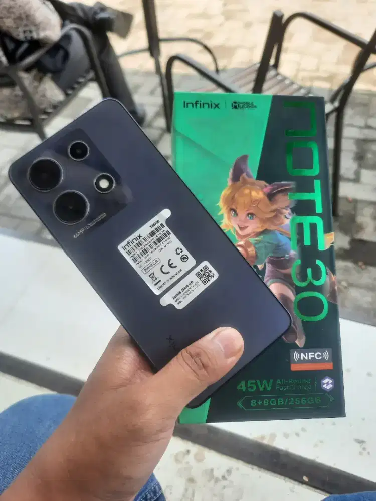 Infinix note 30 ram 8/256 fullset