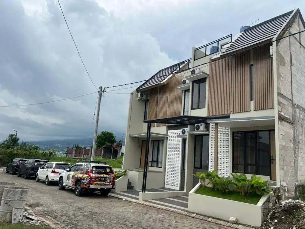 Villa Floga Garansi Passive Income 2 Tahun Poros Jalan Dekat Alun Alun Batu