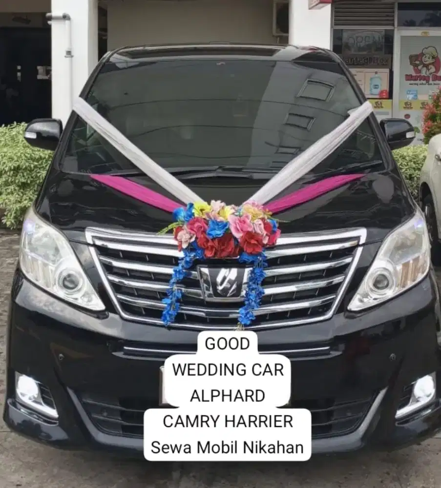 WEDDING CAR SEWA MOBIL NIKAH ALPHARD CAMRY HARRIER