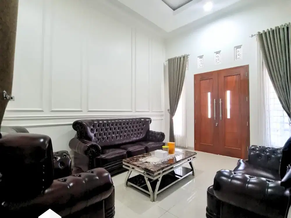 JUAL Rumah Mewah Furnished Siap Huni Cluster One Gate System di Bumi Bangetayu Baru Genuk Semarang