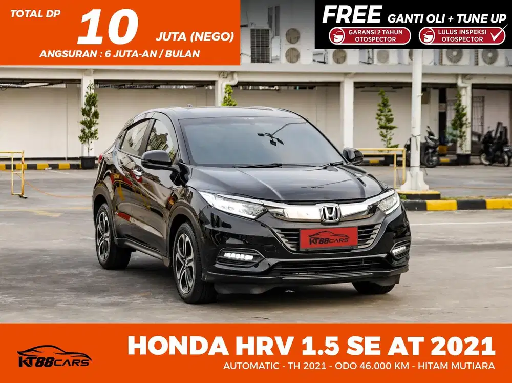 DP 10 JT (Bergaransi) - HONDA HRV 1.5 SE Matic 2021