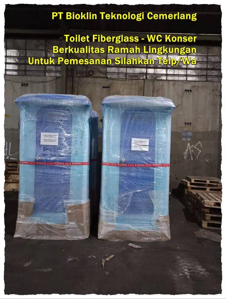 Toilet Jongkok, Toilet Fiberglass, Toilet Portable, Berkualitas Tinggi