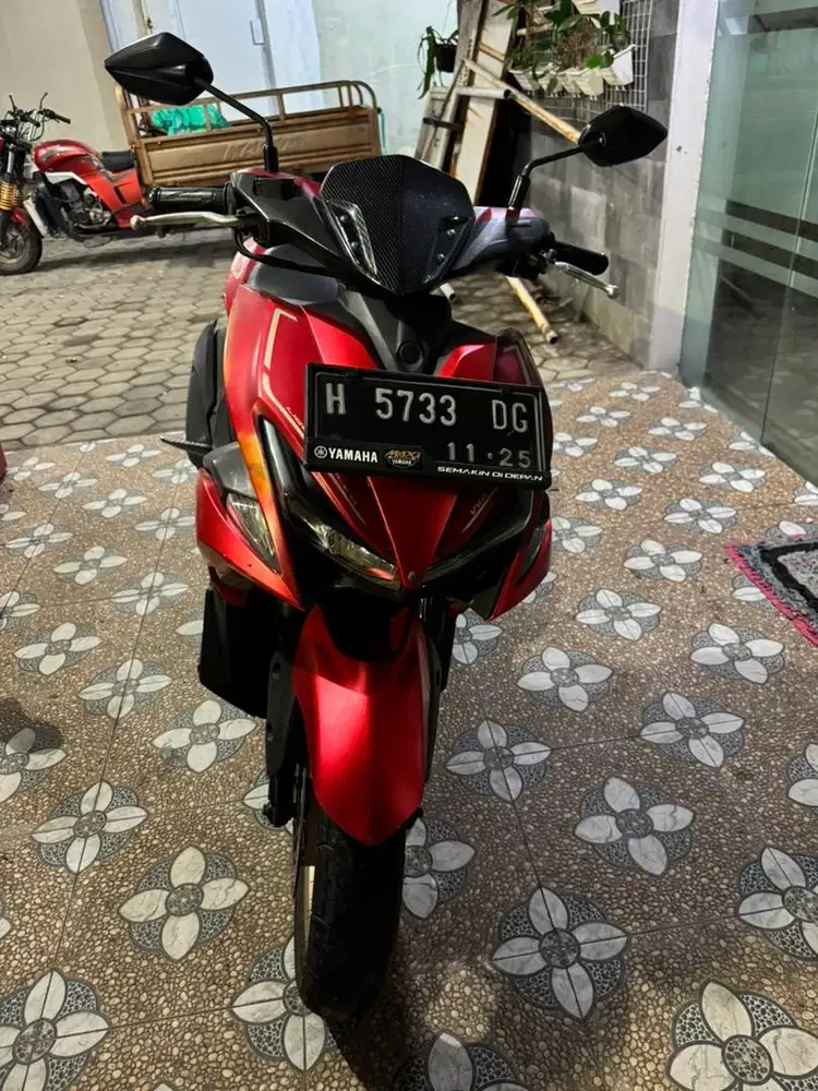 Aerox abs 2020 merah doff