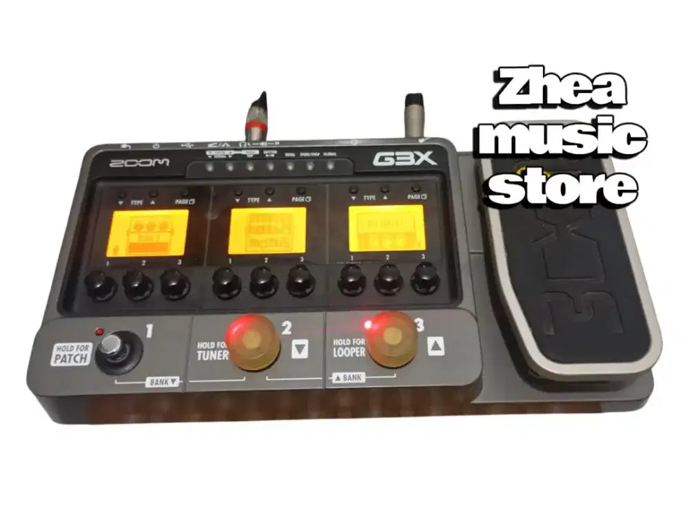 Efek gitar elektrik Zoom G3X