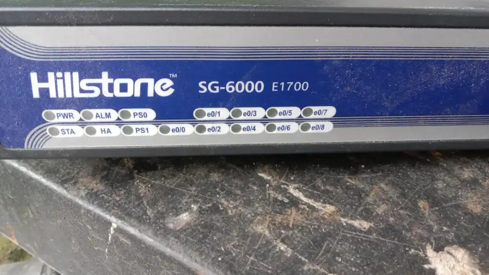 Ada mikrotik router masih nyala ok