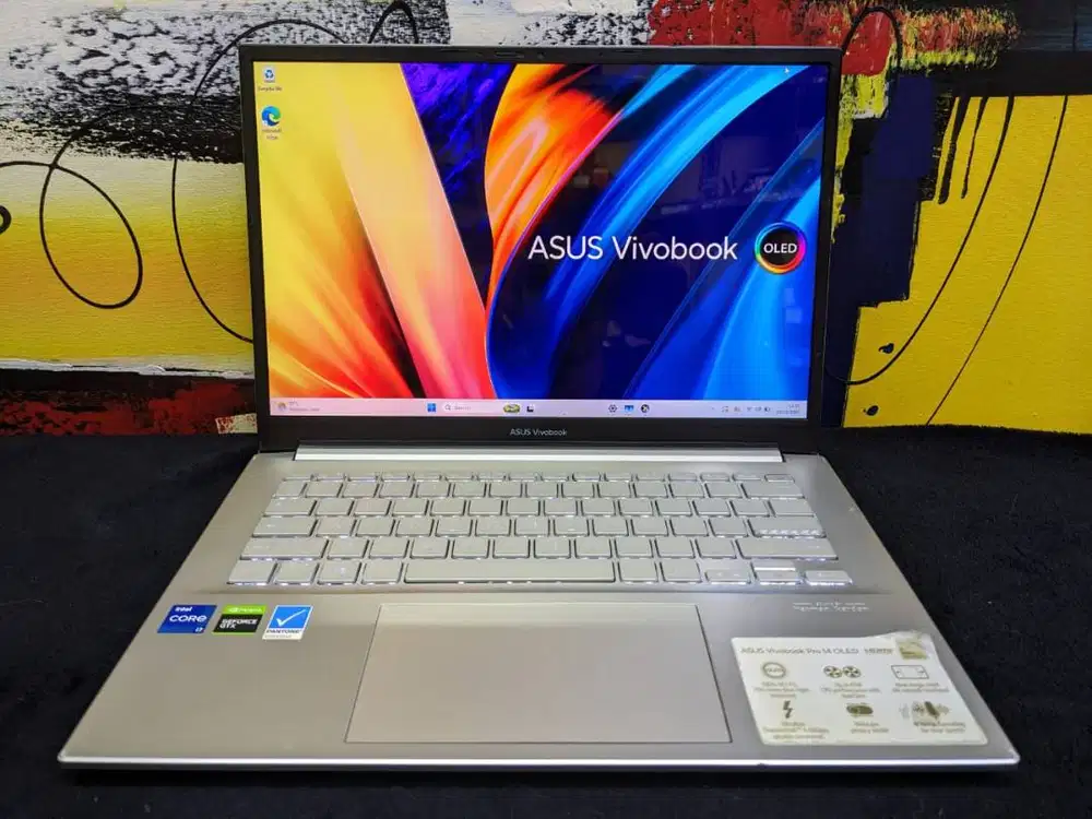Laptop Asus Vivobook Pro 14 OLED 3K Core i7 Gen 11 16/512 Nvidia GTX 1