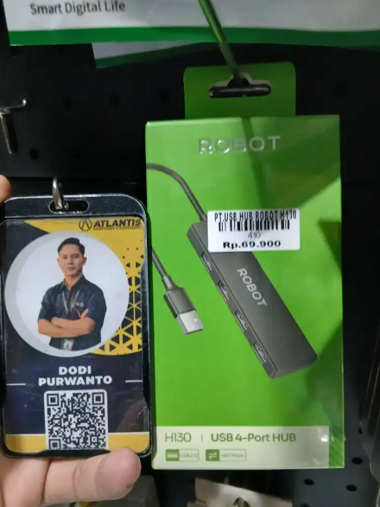 USB HUB ROBOT H 130|ATLANTIS DAHSYAT