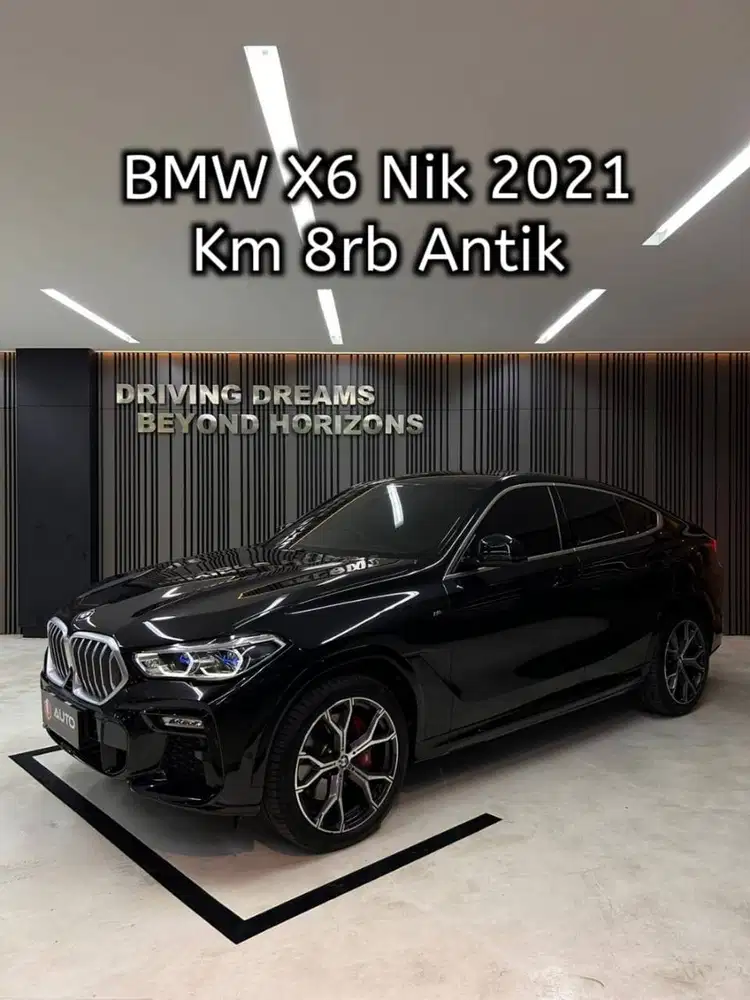 BMW X6 XDrive 40i M-Sport AT 2021 Hitam Km8rb B1575CCQ