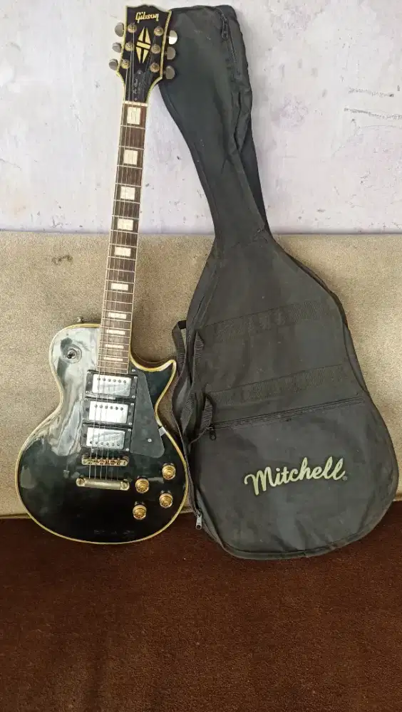 Gibson les Paul black beauty custom