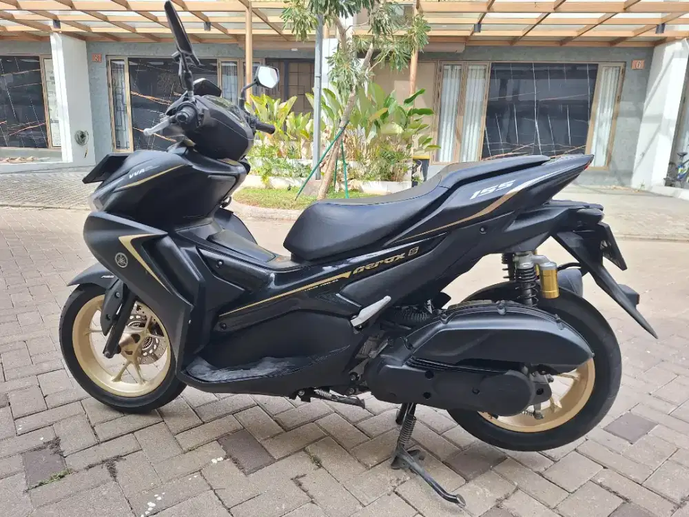Yamaha Aerox 155 ABS black keyless