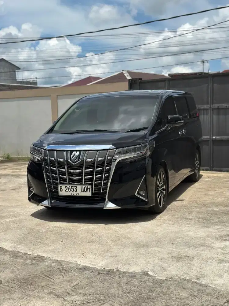 DI JUAL TOYOTA ALPRAHD TYPE G 2.5 AT TH 2019