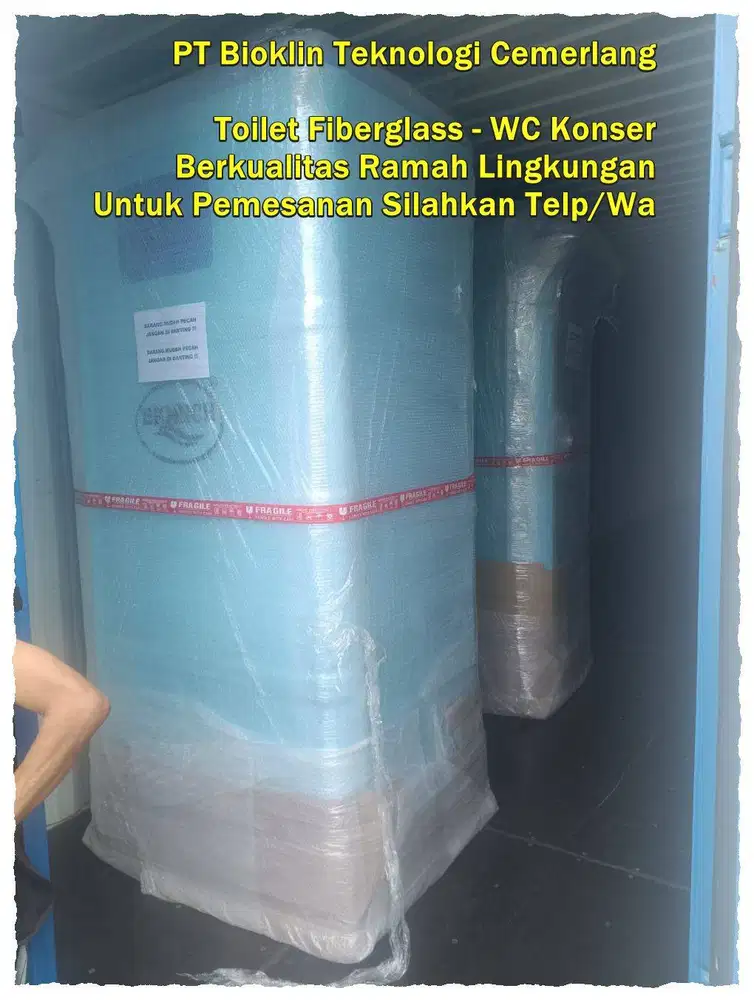 Toilet Jongkok, Toilet Fiberglass, Toilet Portable, Berkualitas Tinggi