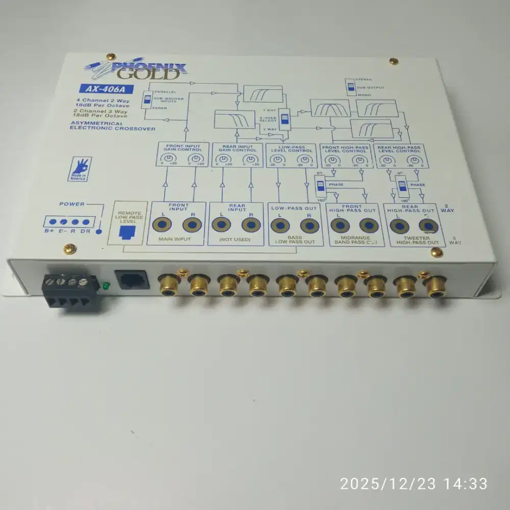 Crossover usa AX-406A phoenix gold